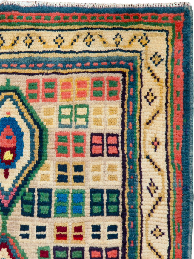 Vintage Persian Gabbeh Rug, No.25322 - Gss