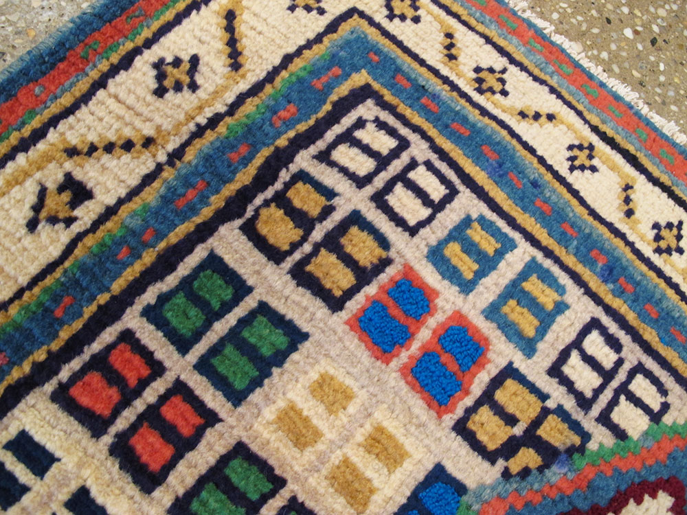Vintage Persian Gabbeh Rug, No.25322 - Gss