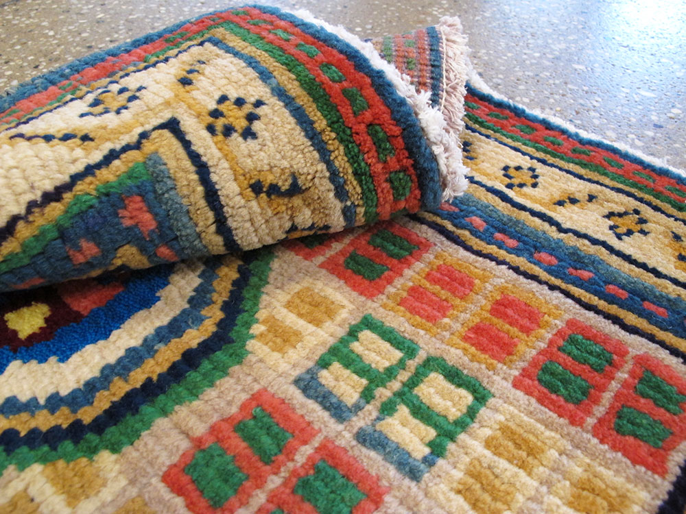 Vintage Persian Gabbeh Rug, No.25322 - Gss