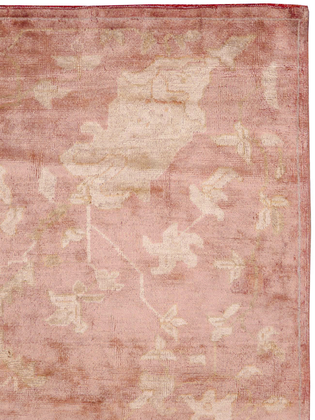 Antique Turkish Oushak Rug, No.25336 - Gss