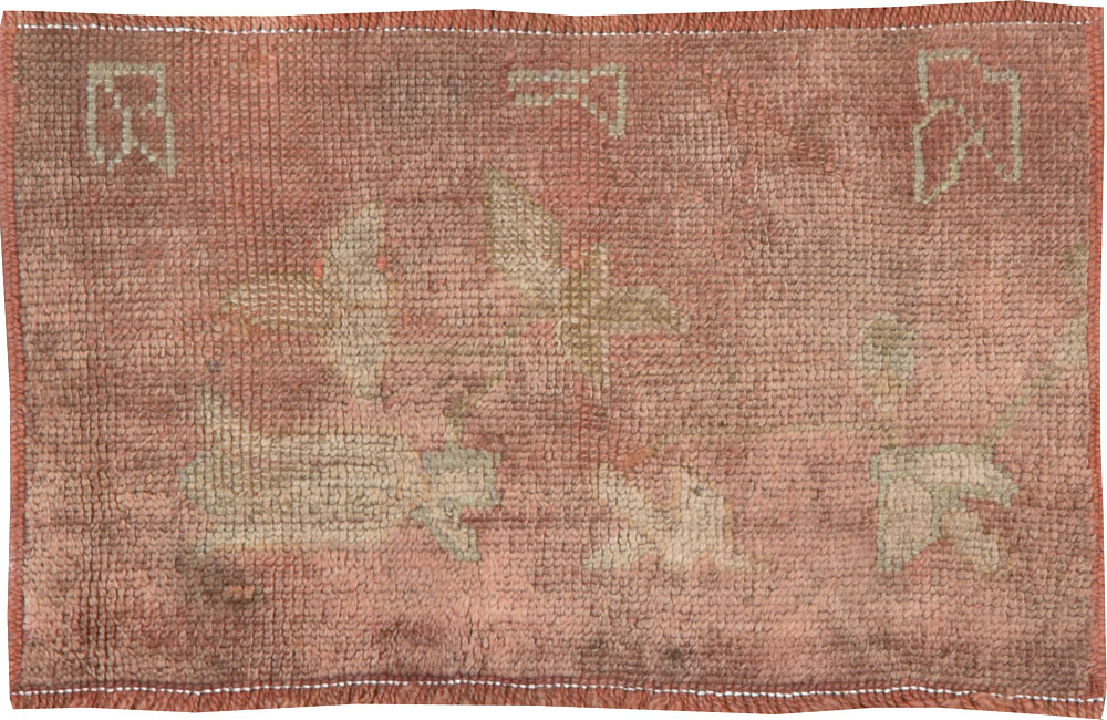 Antique Turkish Oushak Rug, No.25340 - Gss