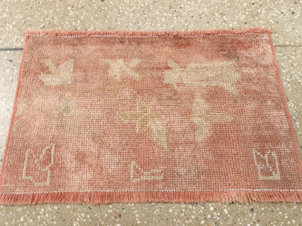 Antique Turkish Oushak Rug, No.25340 - Gss