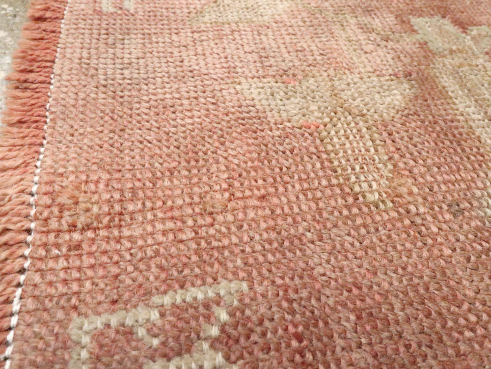 Antique Turkish Oushak Rug, No.25340 - Gss