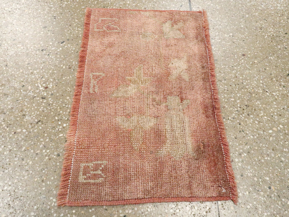 Antique Turkish Oushak Rug, No.25340 - Gss