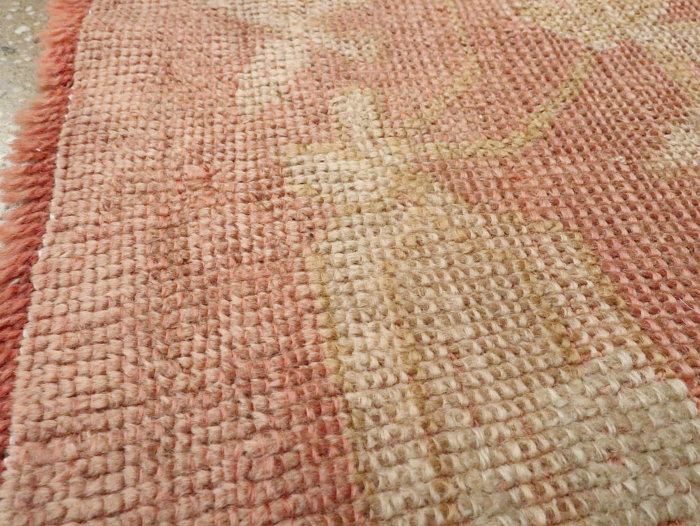 Antique Turkish Oushak Rug, No.25341 - Gss