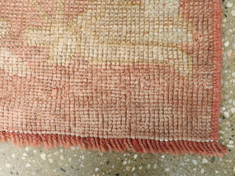 Antique Turkish Oushak Rug, No.25341 - Gss