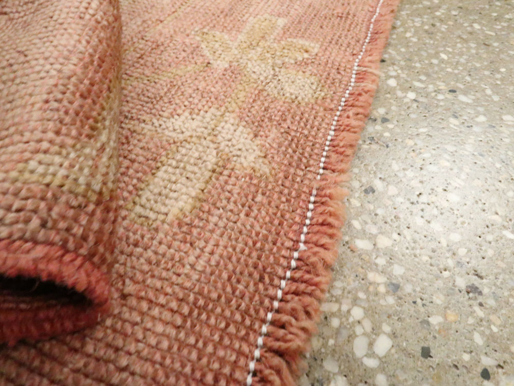 Antique Turkish Oushak Rug, No.25341 - Gss