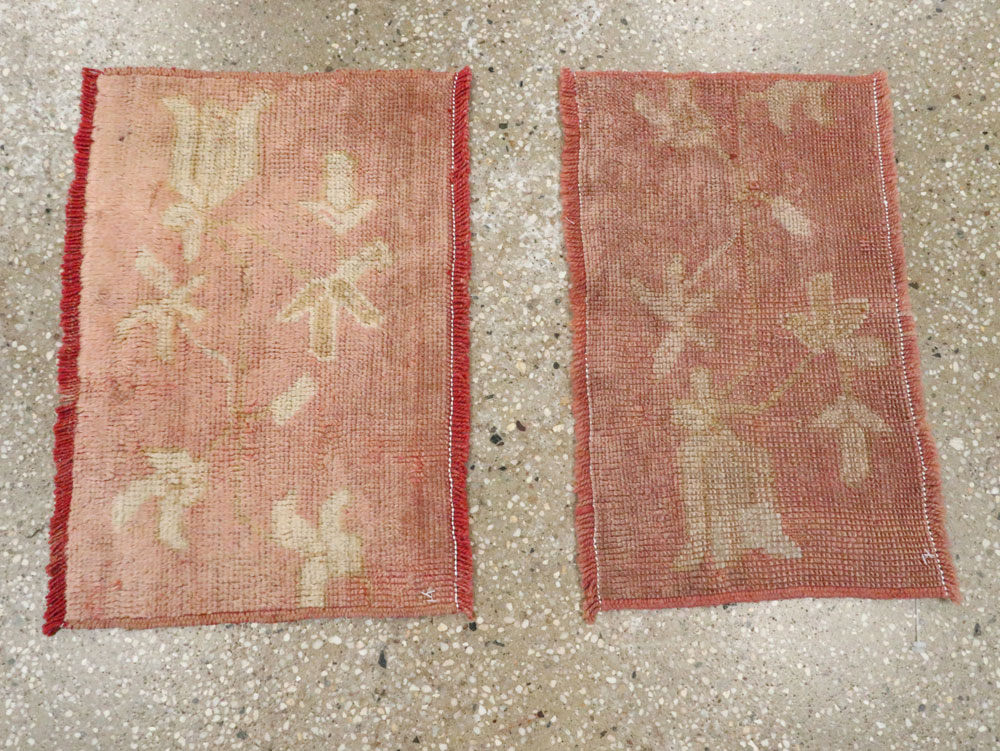 Antique Turkish Oushak Rug, No.25341 - Gss