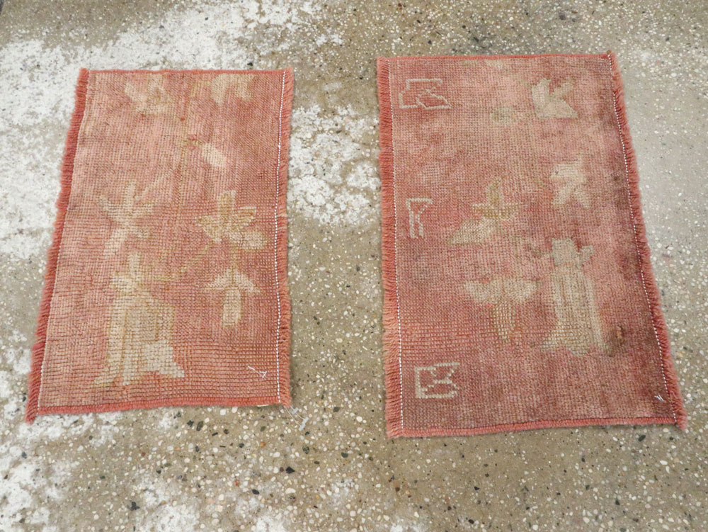 Antique Turkish Oushak Rug, No.25341 - Gss