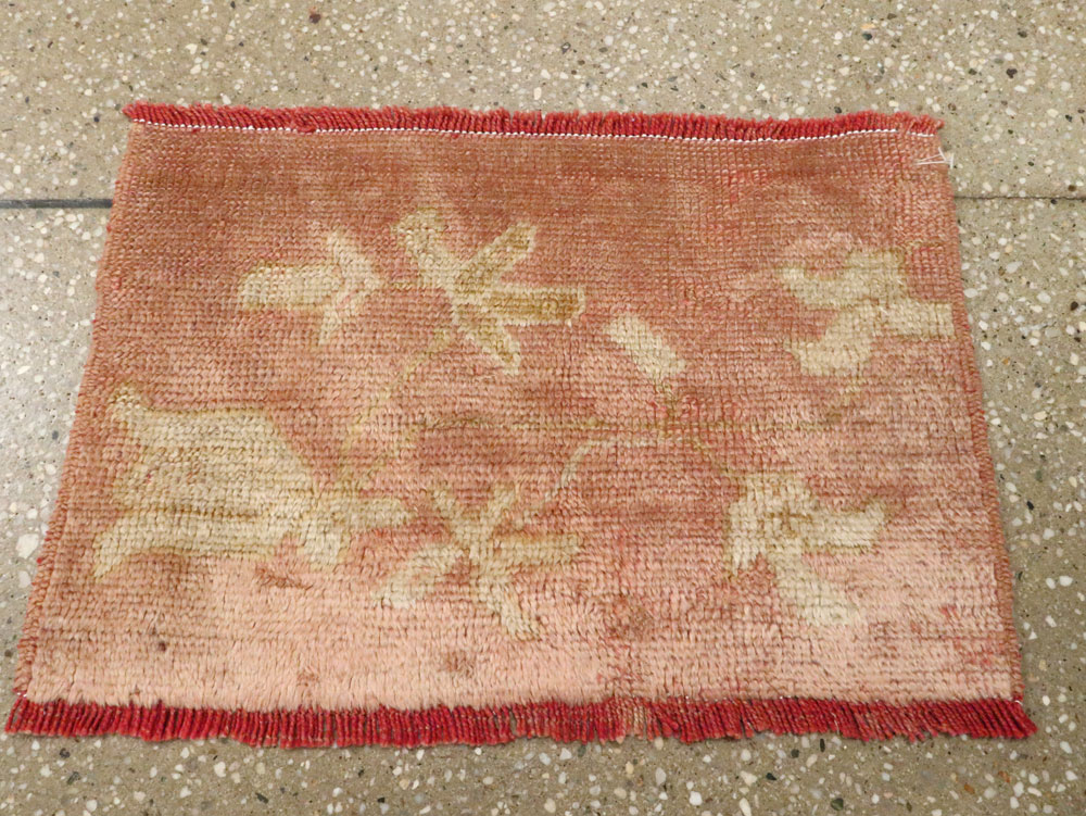 Antique Turkish Oushak Rug, No.25342 - Gss