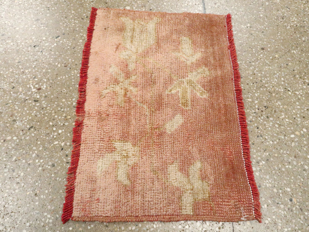 Antique Turkish Oushak Rug, No.25342 - Gss