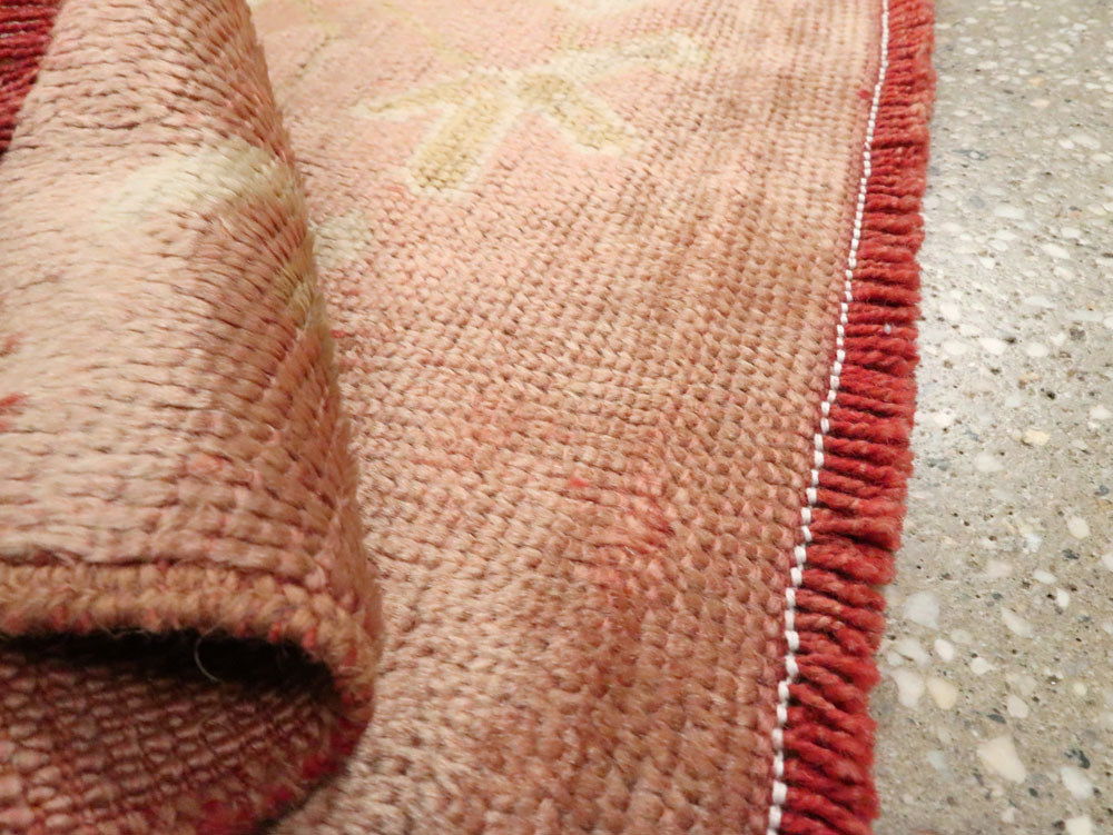 Antique Turkish Oushak Rug, No.25342 - Gss