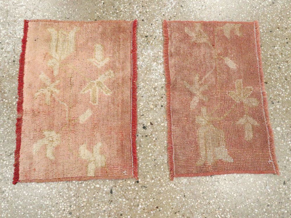 Antique Turkish Oushak Rug, No.25342 - Gss