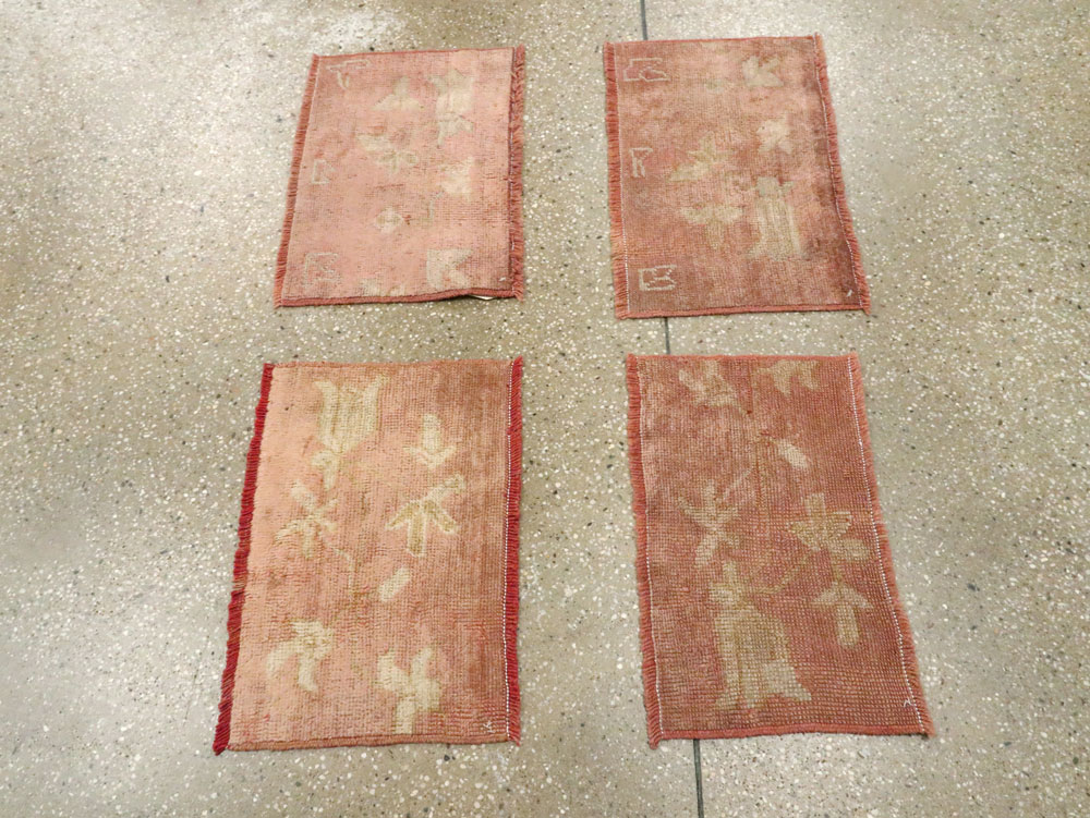 Antique Turkish Oushak Rug, No.25342 - Gss