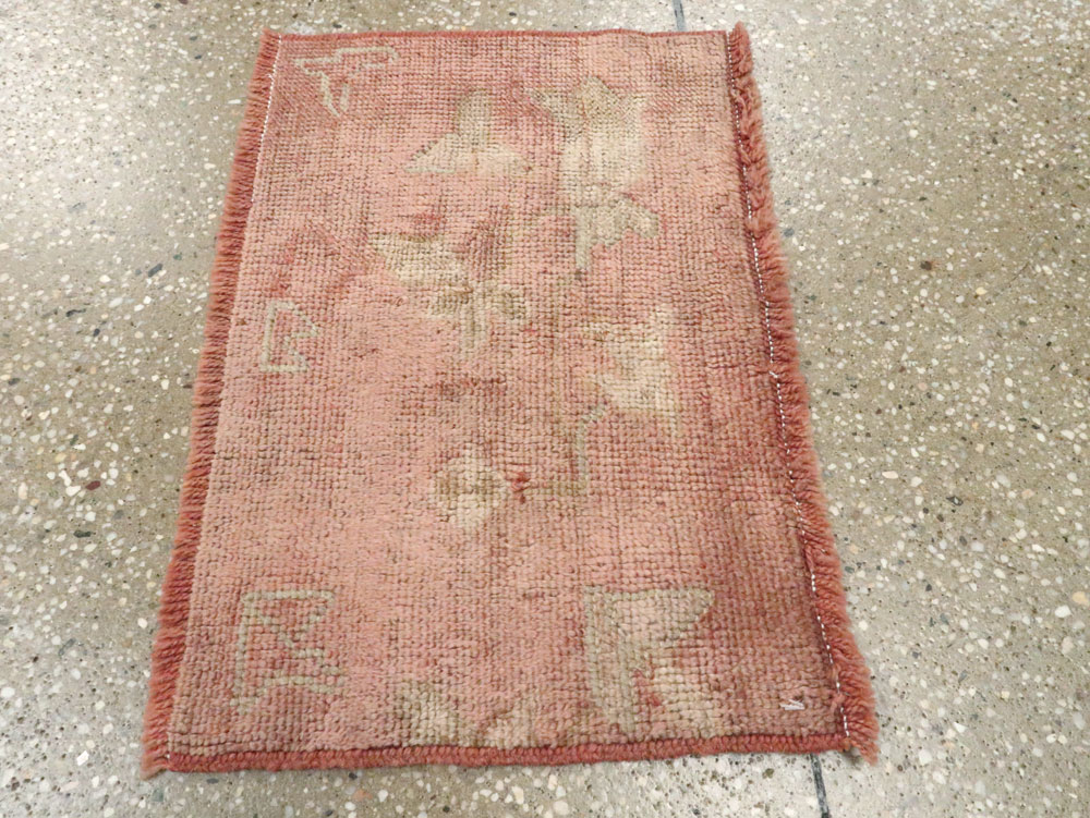 Antique Turkish Oushak Rug, No.25343 - Gss