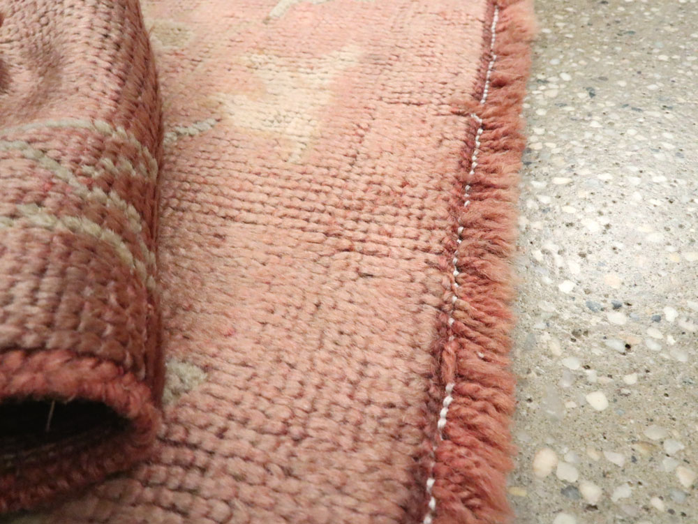 Antique Turkish Oushak Rug, No.25343 - Gss