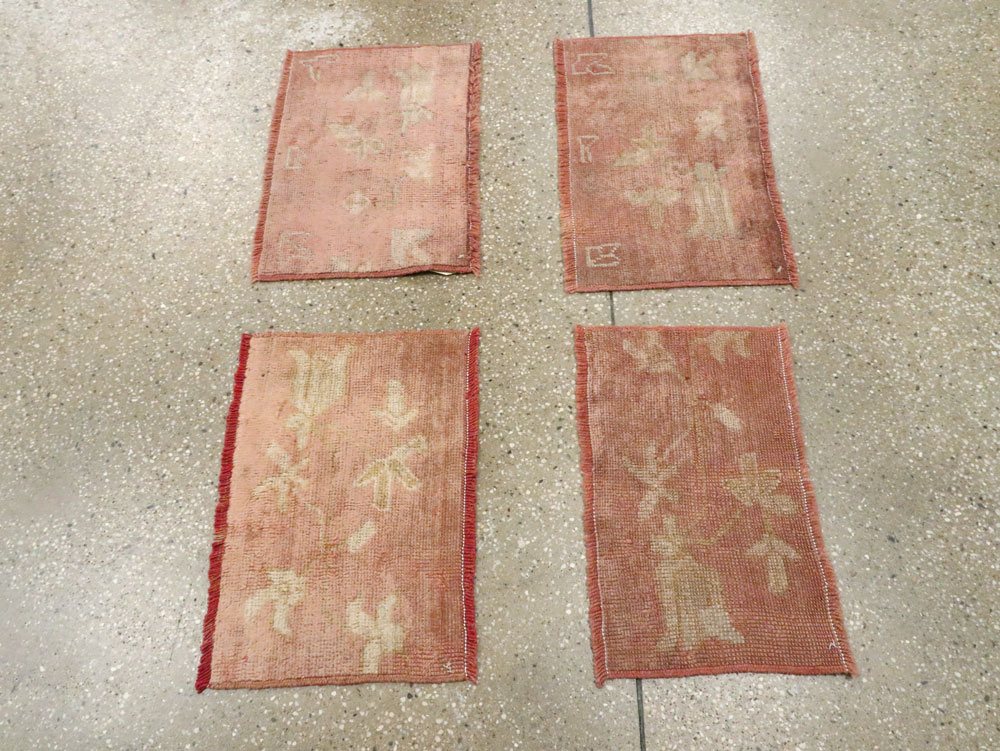 Antique Turkish Oushak Rug, No.25343 - Gss