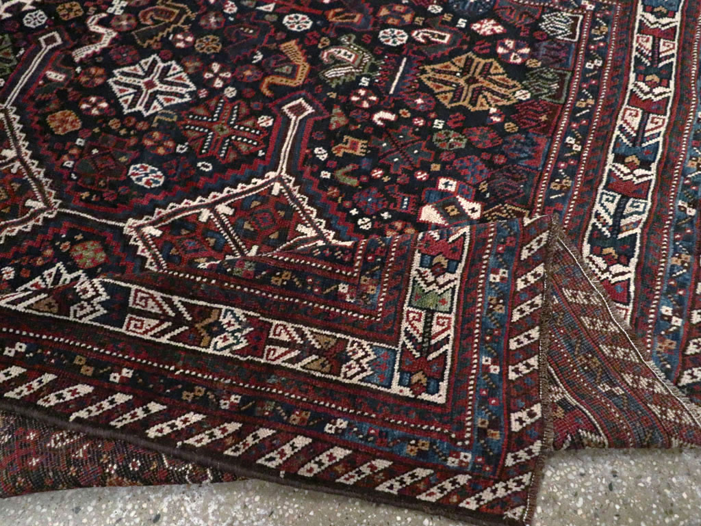 Vintage Persian Afshar Rug, No.25345 - Gss