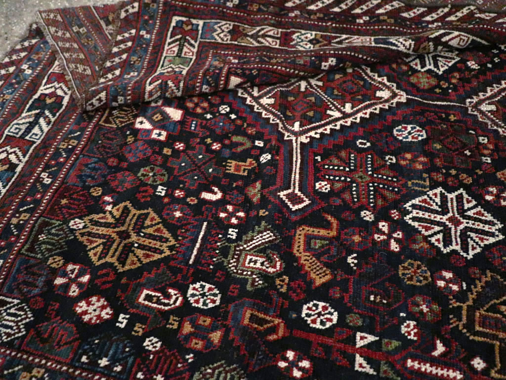 Vintage Persian Afshar Rug, No.25345 - Gss