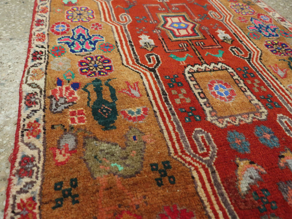 Vintage Persian Tabriz Runner, No.25348 - Gss