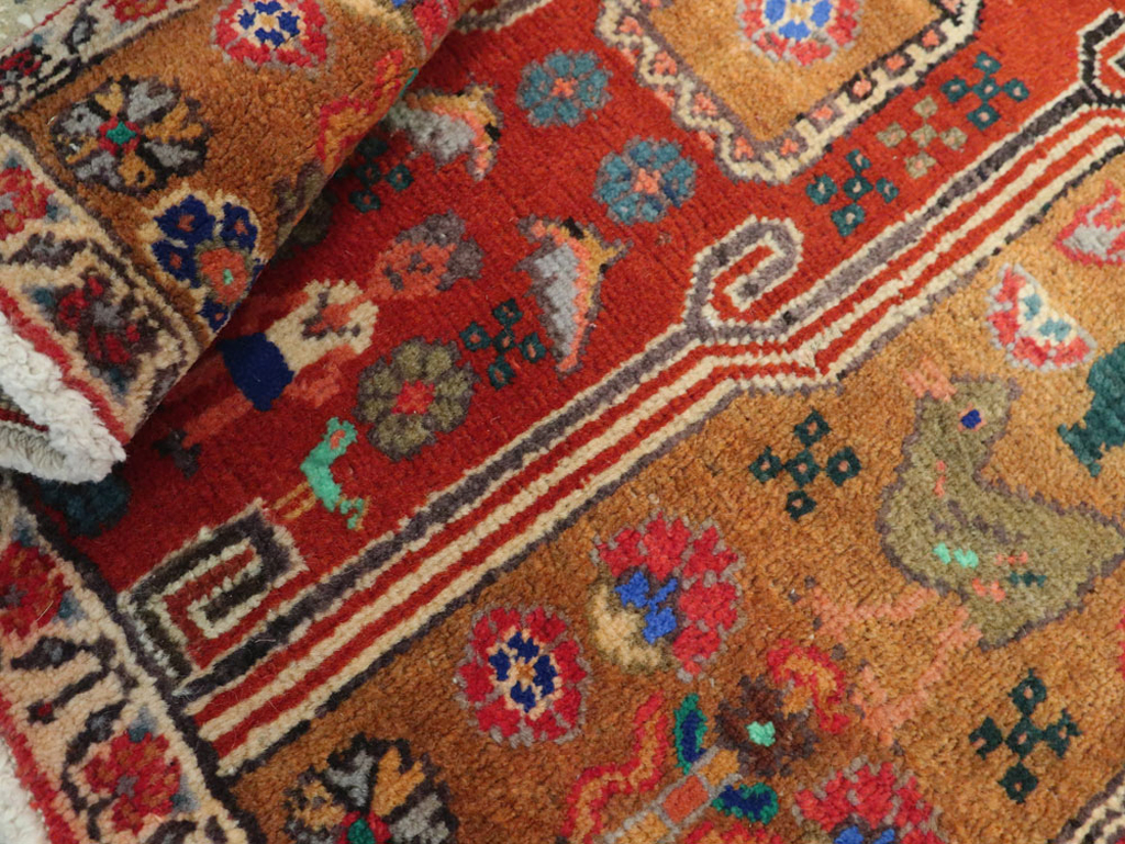 Vintage Persian Tabriz Runner, No.25348 - Gss