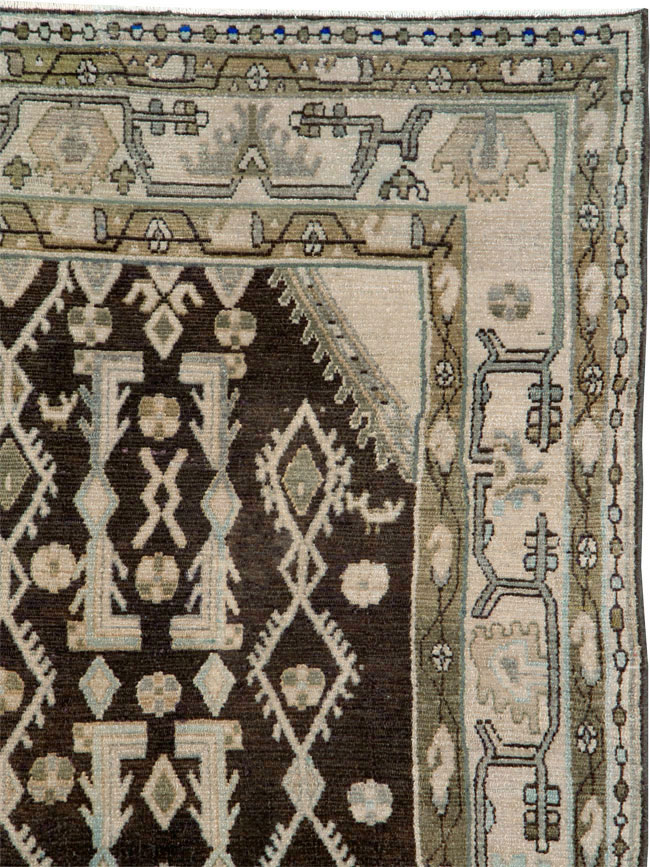 Vintage Persian Malayer Gallery Carpet, No.25352 - Gss