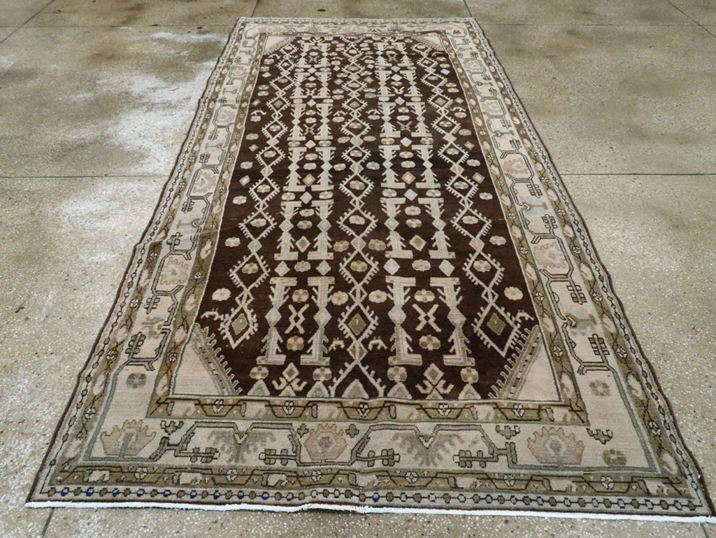 Vintage Persian Malayer Gallery Carpet, No.25352 - Gss
