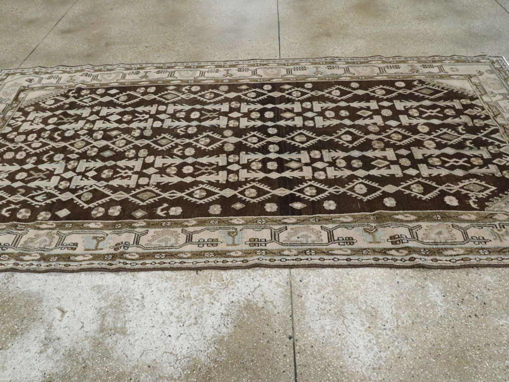 Vintage Persian Malayer Gallery Carpet, No.25352 - Gss