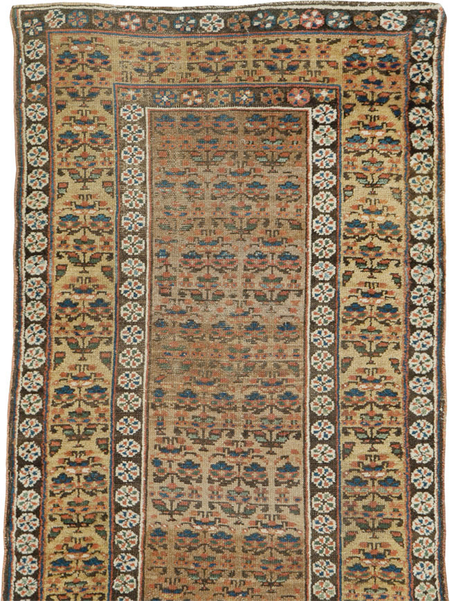 Antique Persian Kurdish Runner, No.25361 - Gss