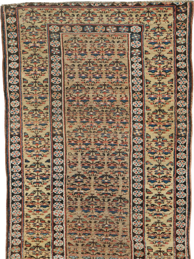 Antique Persian Kurdish Runner, No.25361 - Gss