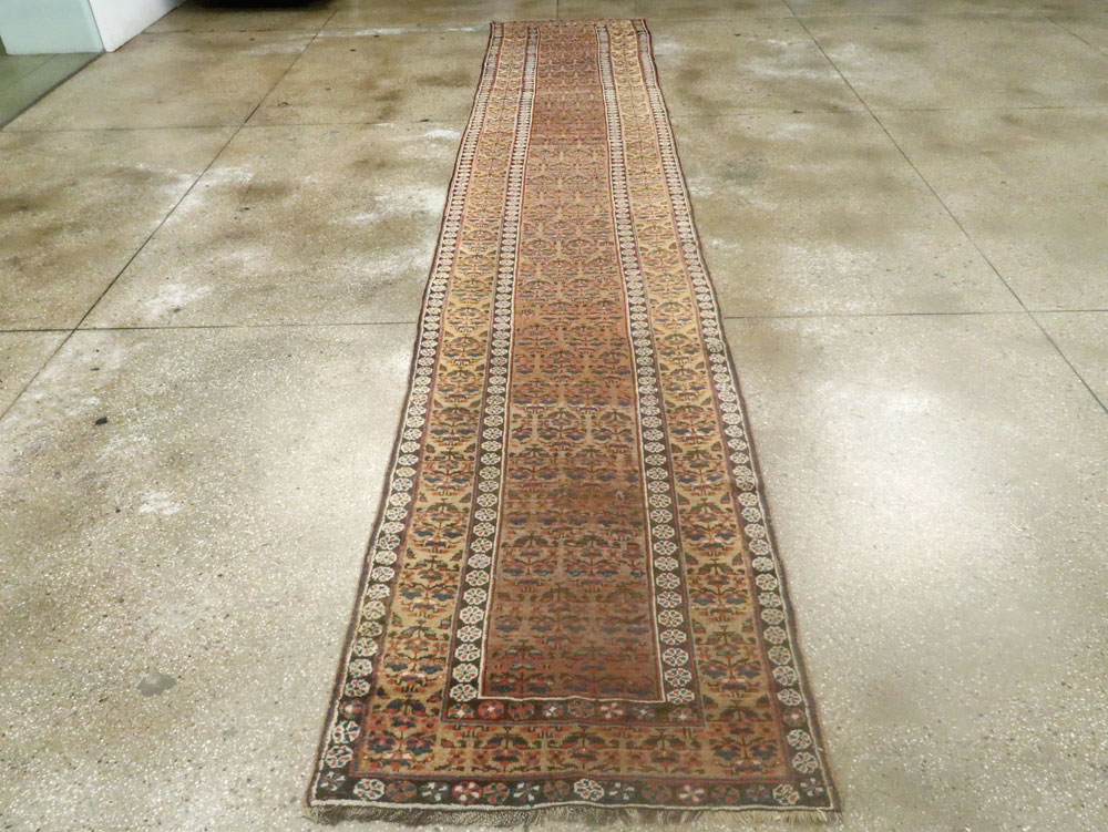 Antique Persian Kurdish Runner, No.25361 - Gss