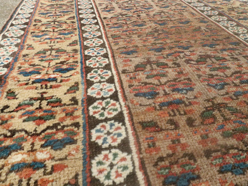 Antique Persian Kurdish Runner, No.25361 - Gss