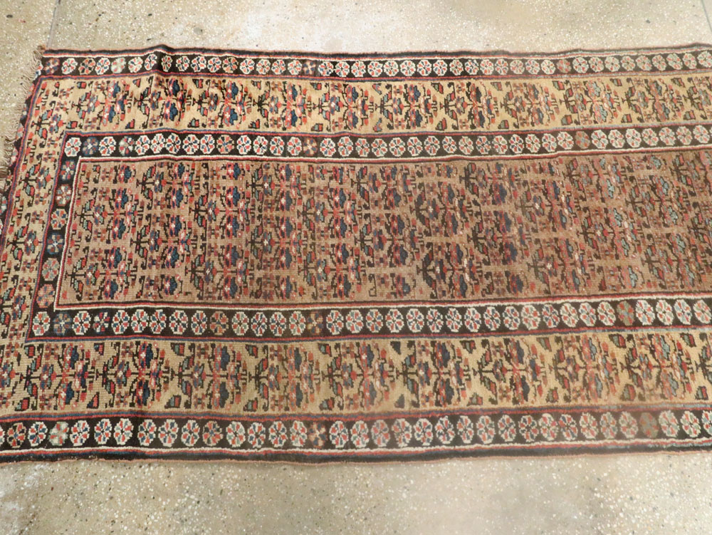 Antique Persian Kurdish Runner, No.25361 - Gss