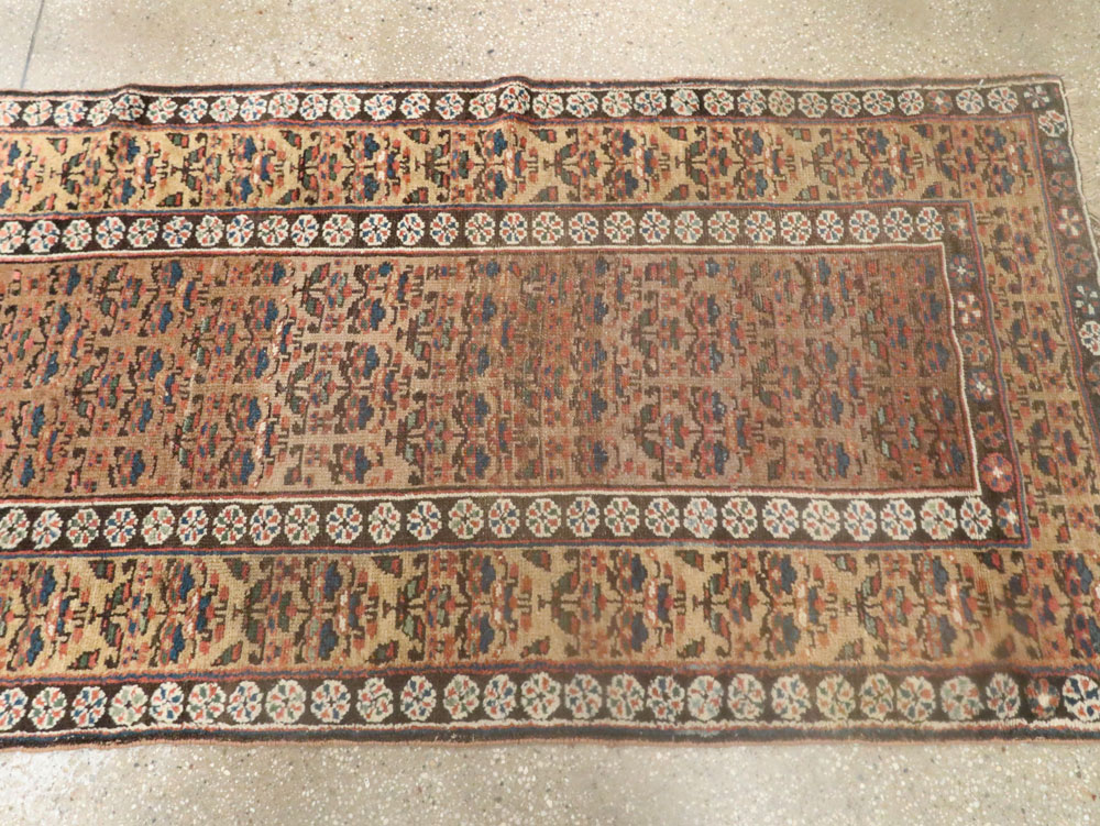 Antique Persian Kurdish Runner, No.25361 - Gss