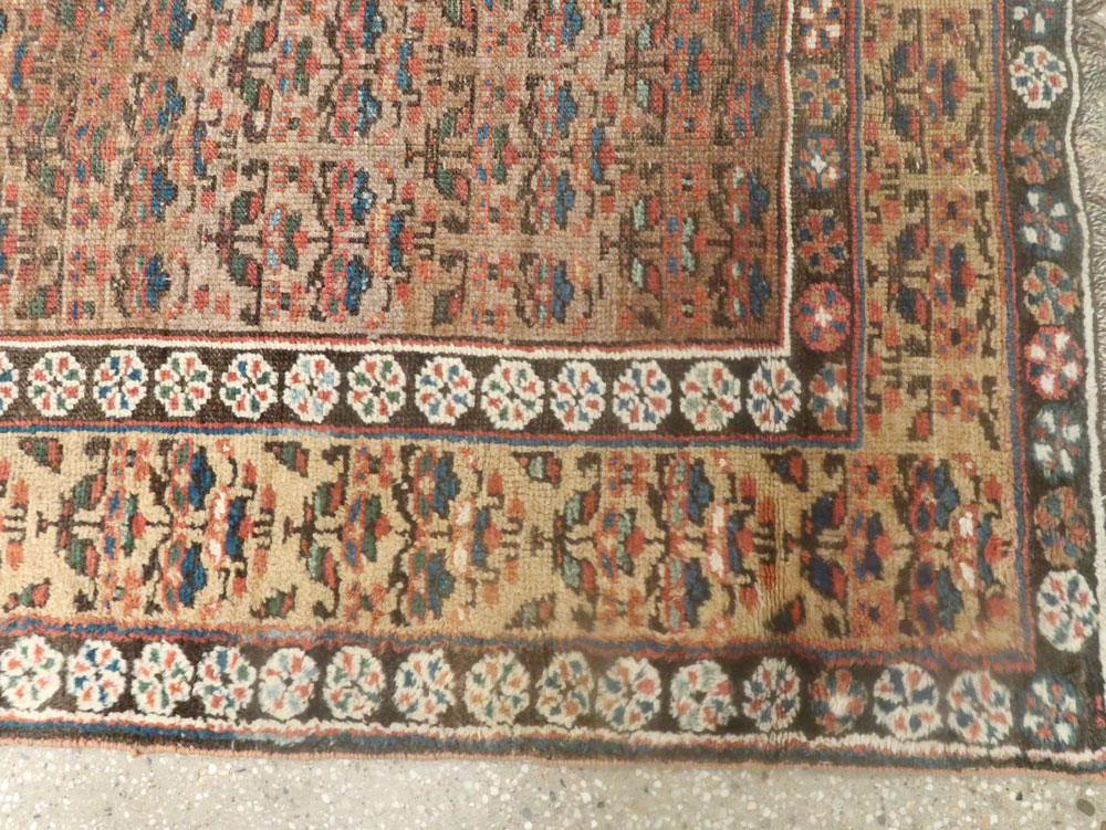Antique Persian Kurdish Runner, No.25361 - Gss