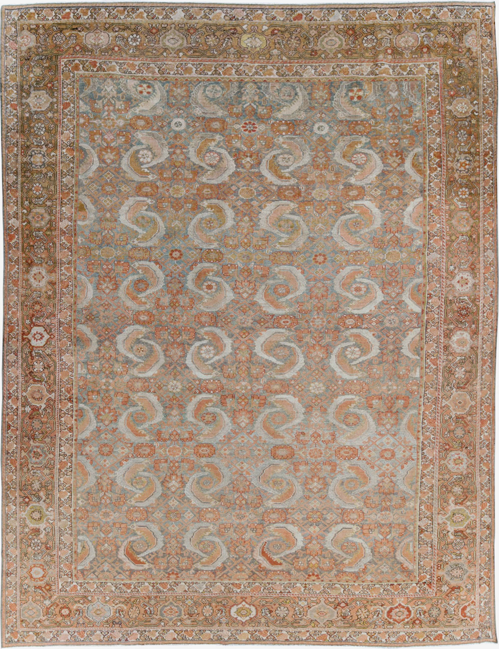 Antique Persian Malayer Room Size Carpet, No.25368 - Gss
