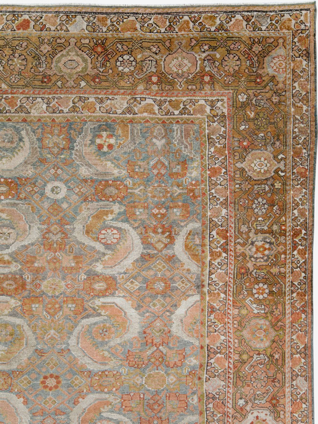 Antique Persian Malayer Room Size Carpet, No.25368 - Gss