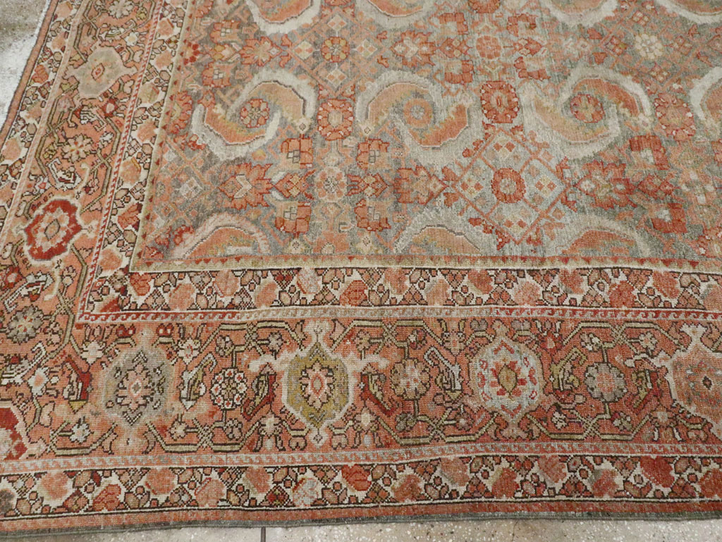 Antique Persian Malayer Room Size Carpet, No.25368 - Gss