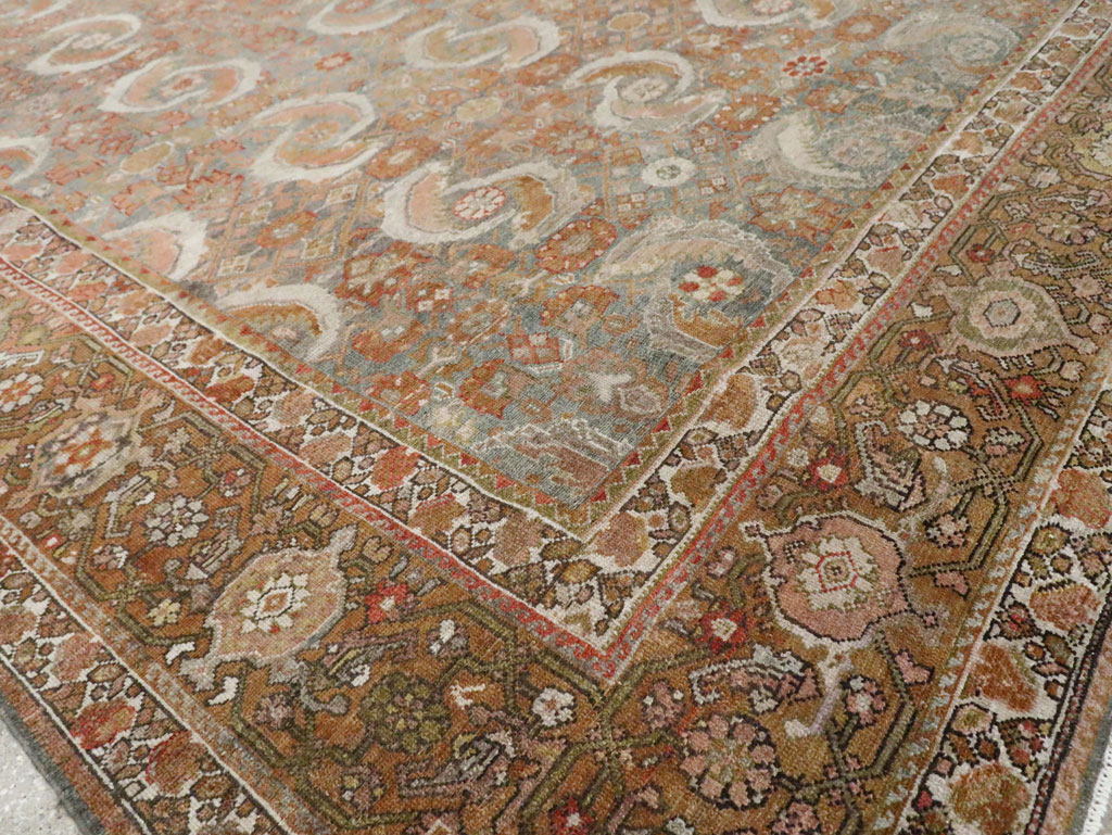 Antique Persian Malayer Room Size Carpet, No.25368 - Gss