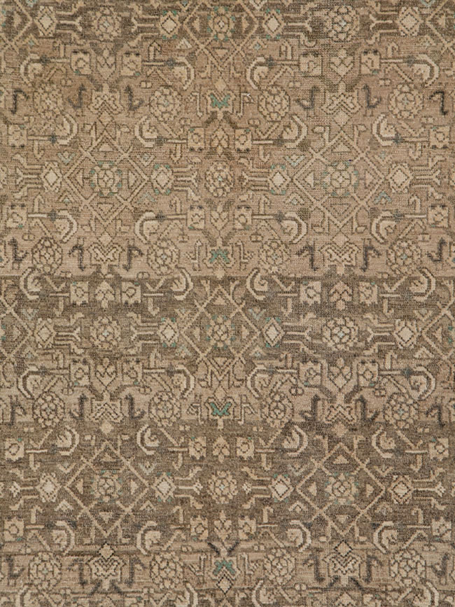 Vintage Persian Malayer Gallery Carpet, No.25374 - Gss
