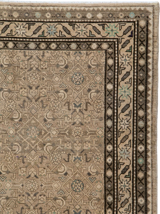 Vintage Persian Malayer Gallery Carpet, No.25374 - Gss