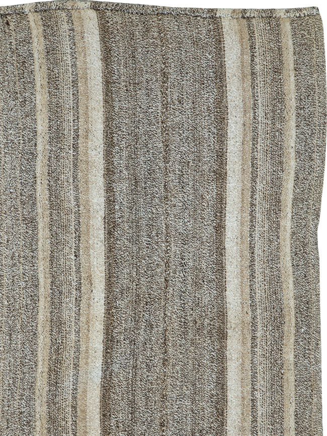 Vintage Persian Flatweave Rug, No.25382 - Gss