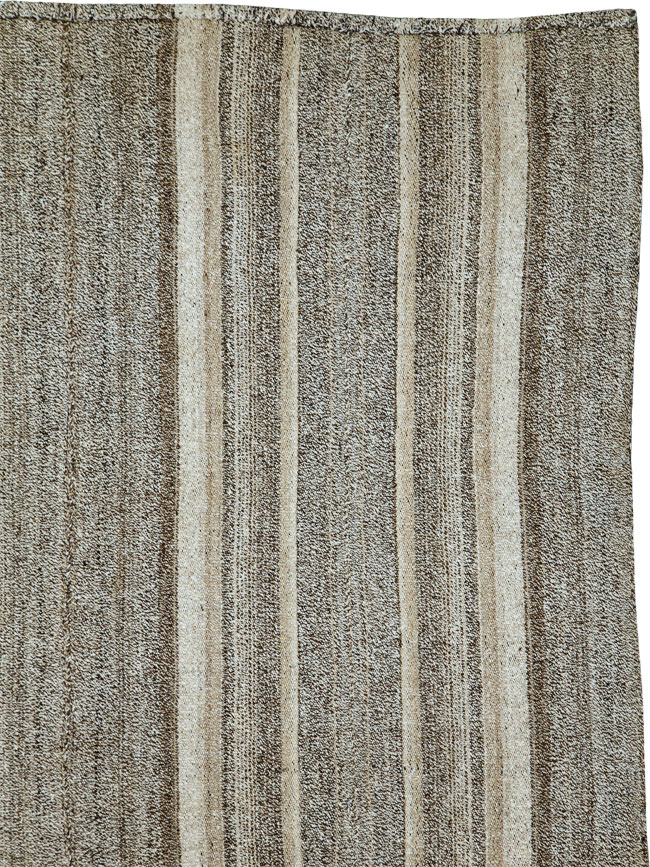 Vintage Persian Flatweave Rug, No.25382 - Gss