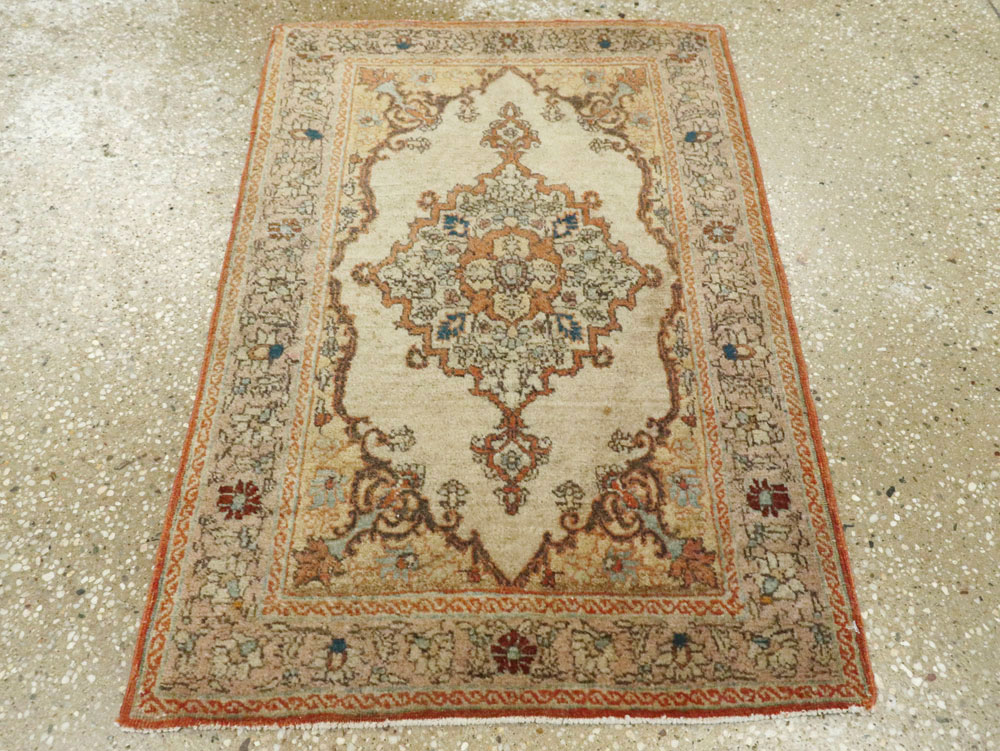 Antique Persian Tabriz Hagi Jalili Rug, No.25388 - Gss
