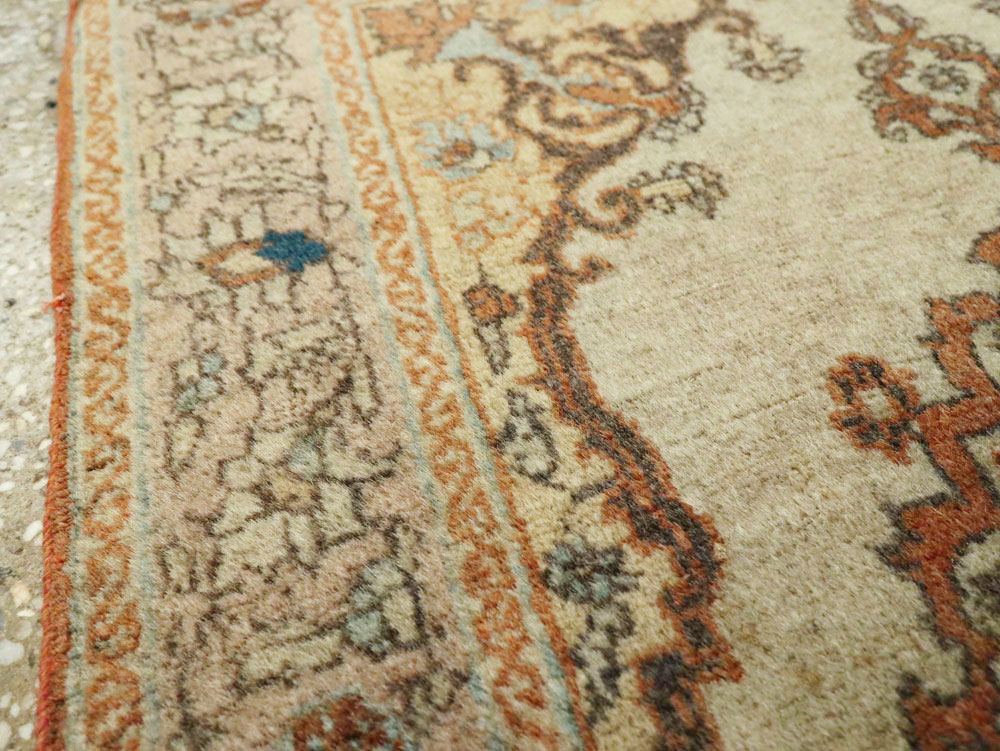 Antique Persian Tabriz Hagi Jalili Rug, No.25388 - Gss