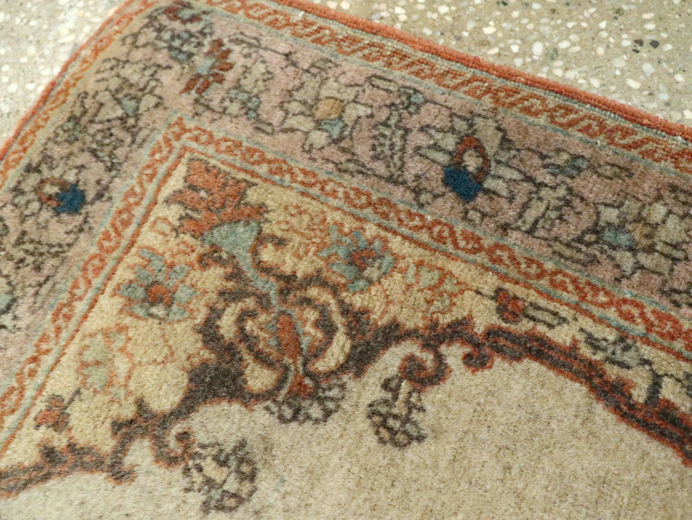 Antique Persian Tabriz Hagi Jalili Rug, No.25388 - Gss