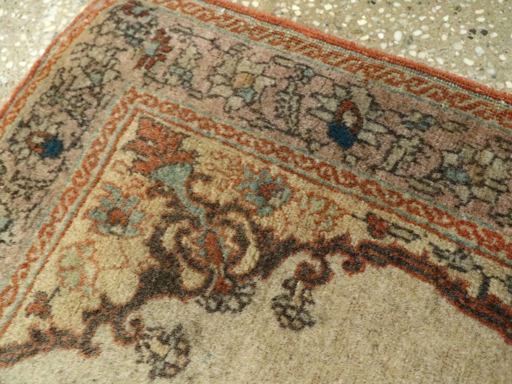 Antique Persian Tabriz Hagi Jalili Rug, No.25388 - Gss