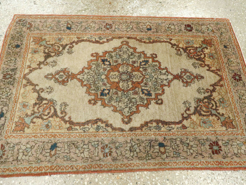 Antique Persian Tabriz Hagi Jalili Rug, No.25388 - Gss