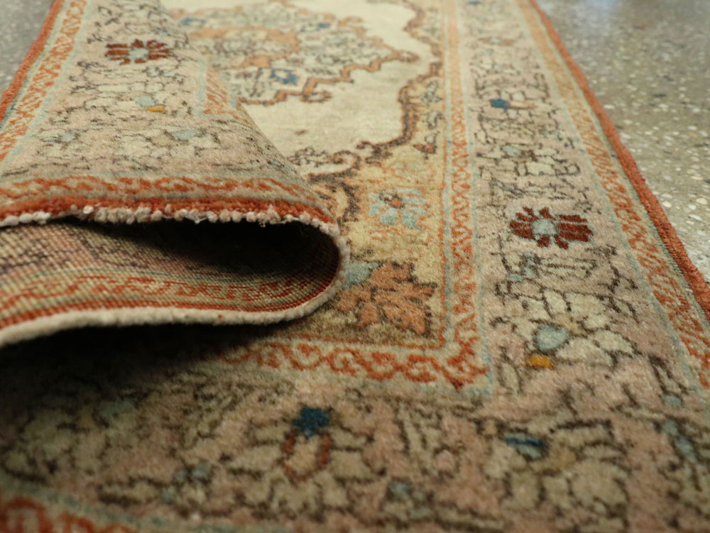 Antique Persian Tabriz Hagi Jalili Rug, No.25388 - Gss