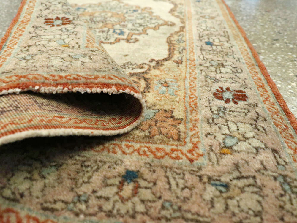 Antique Persian Tabriz Hagi Jalili Rug, No.25388 - Gss